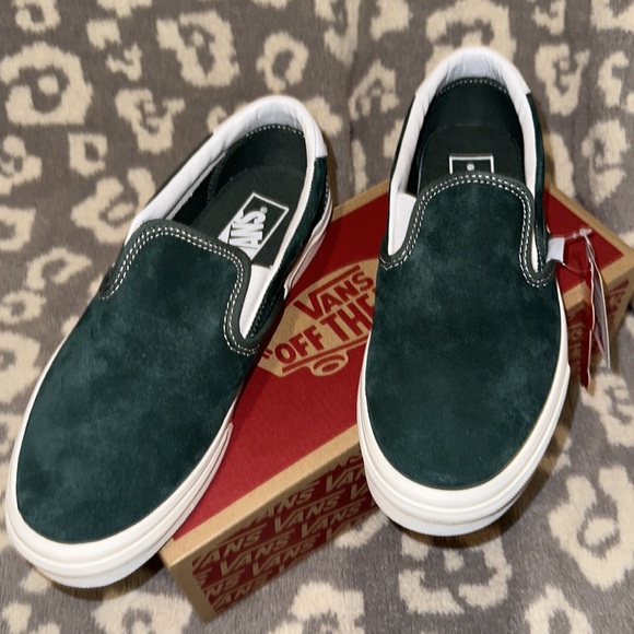 New Vans Slip-On 59  in Jungle Green & Snow White 😍 - Picture 15 of 17